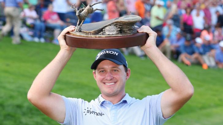 Austrian golfer Sepp Straka